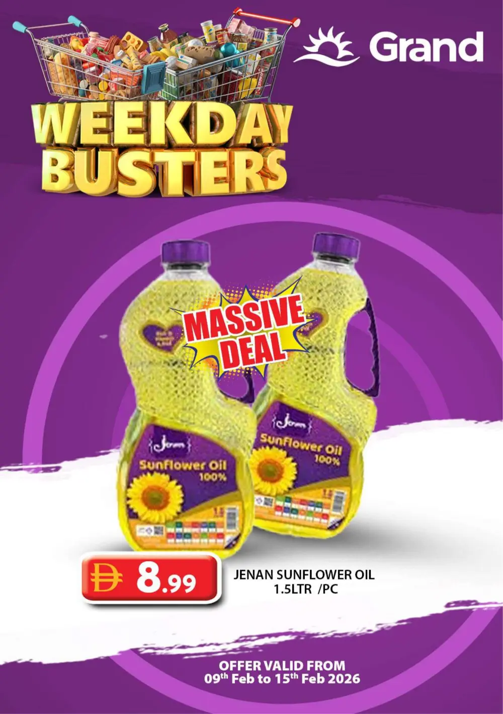 Weekday busters