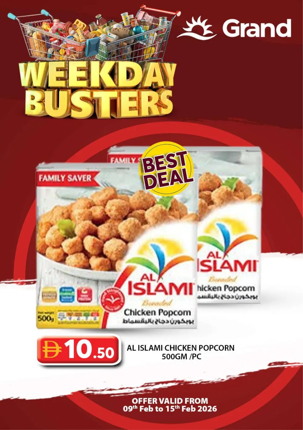 Weekday busters