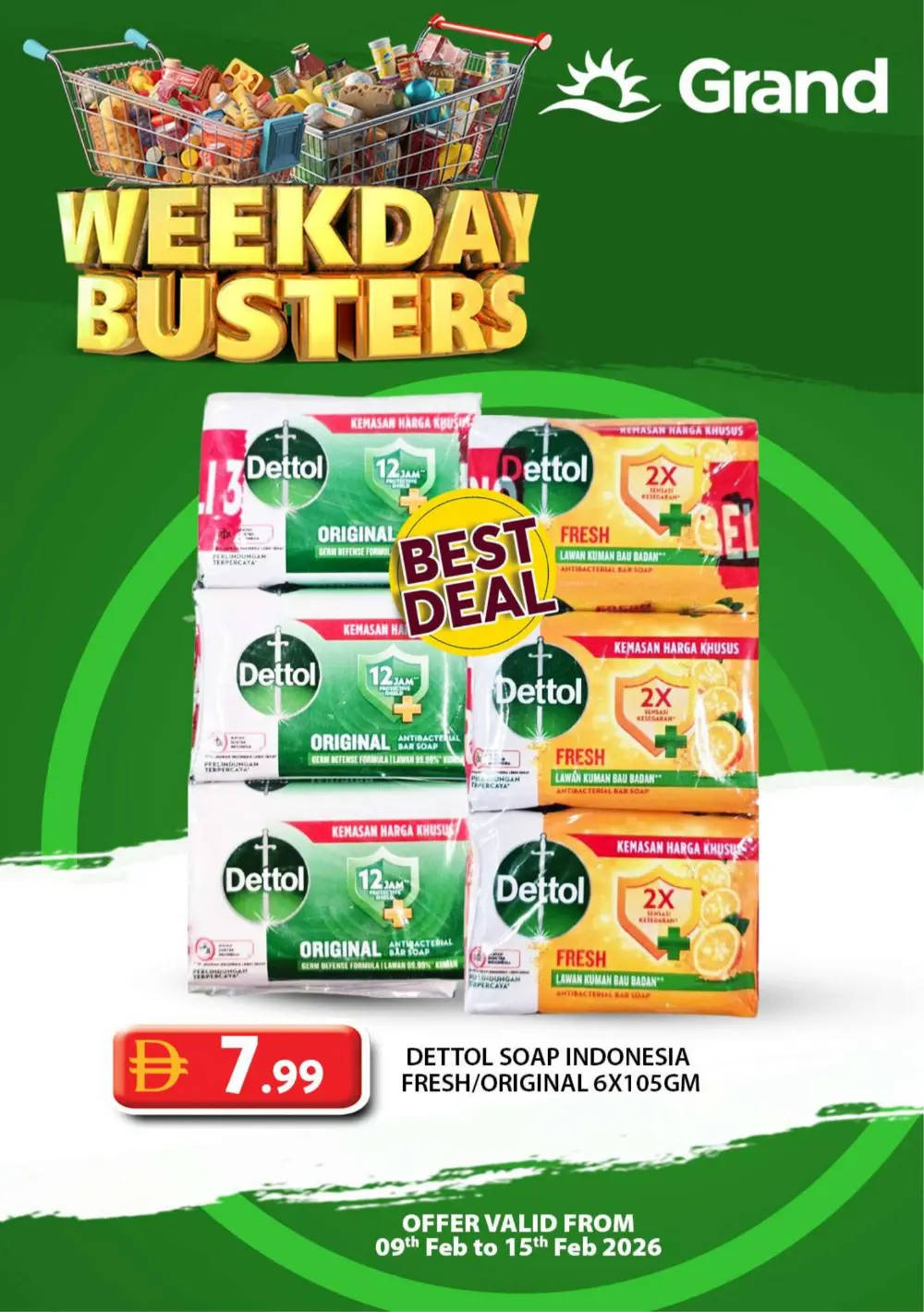 Weekday busters
