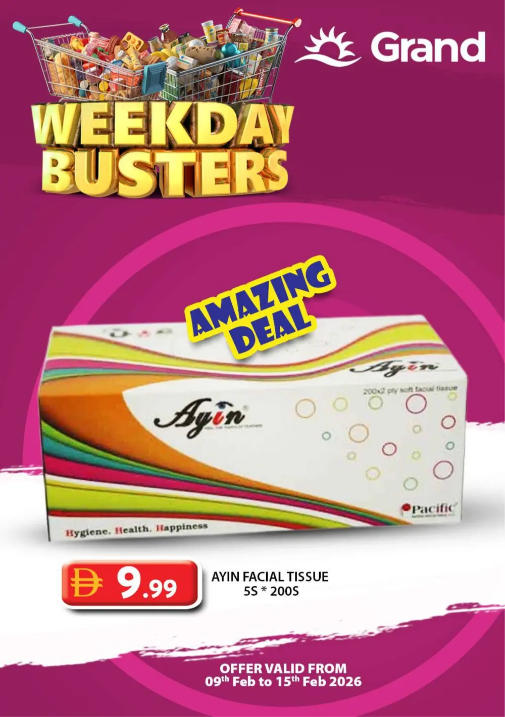 Weekday busters