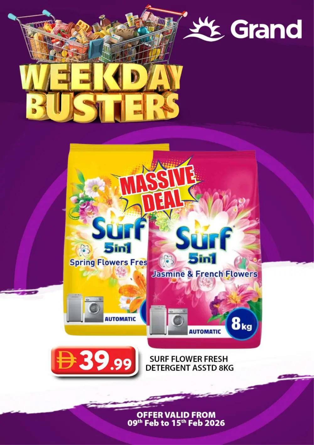 Weekday busters