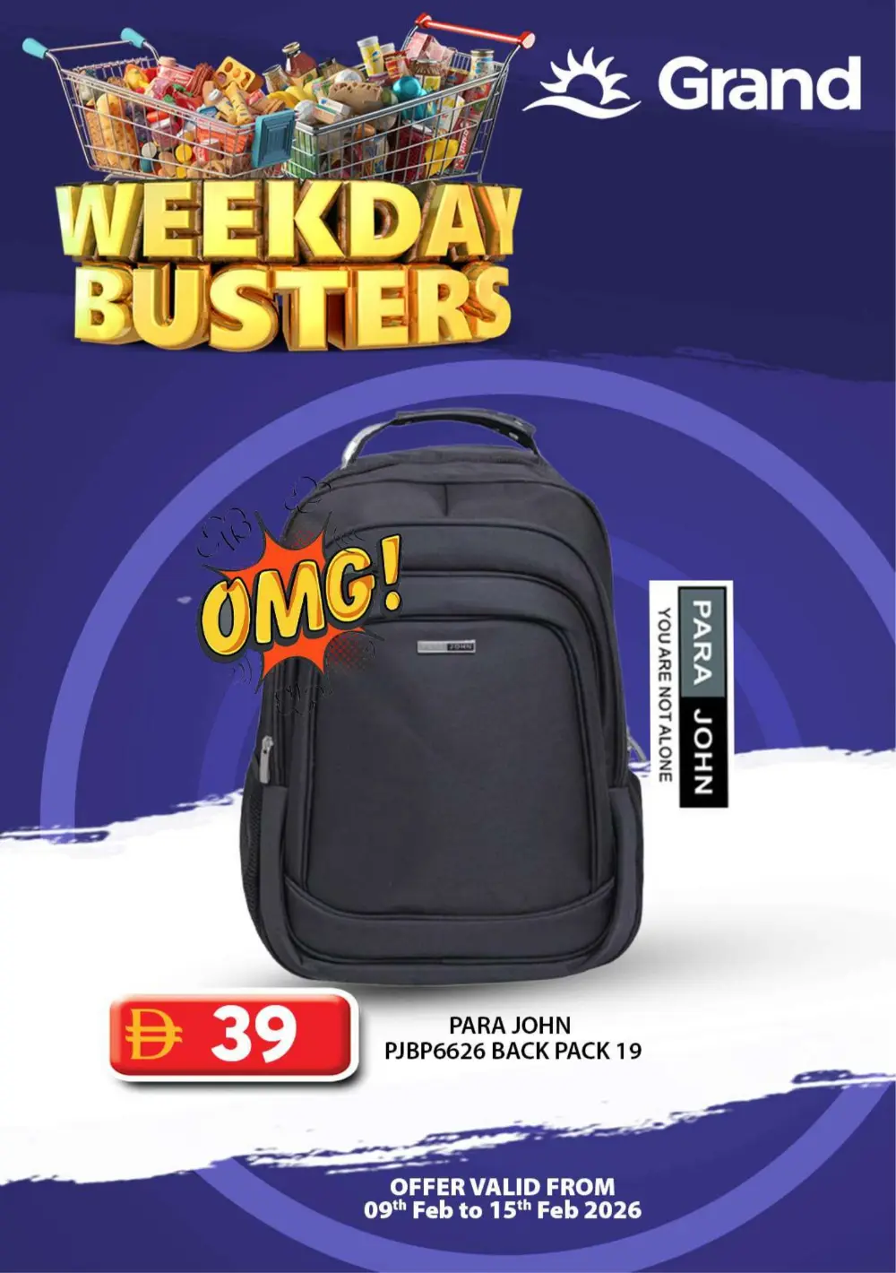 Weekday busters