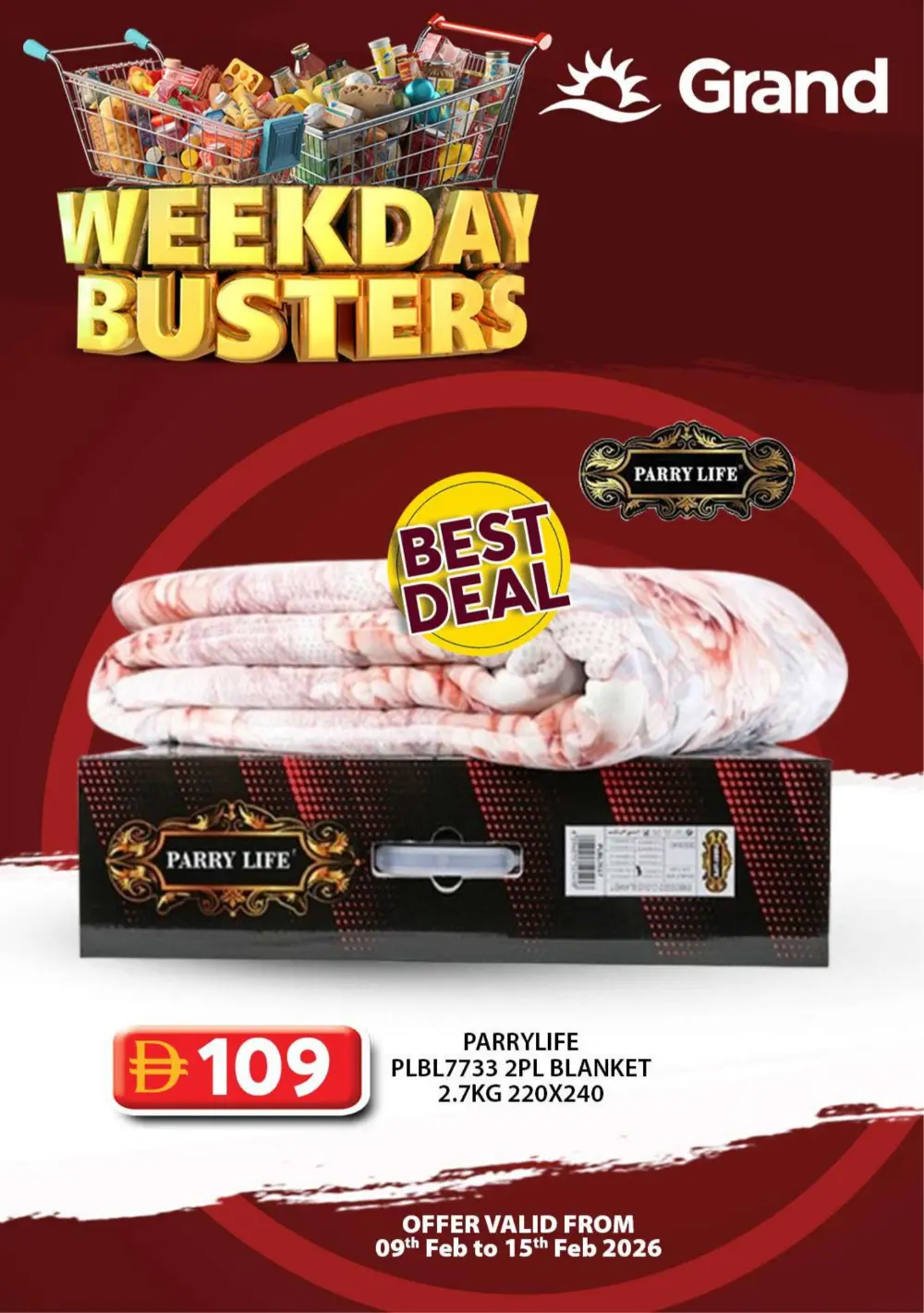 Weekday busters