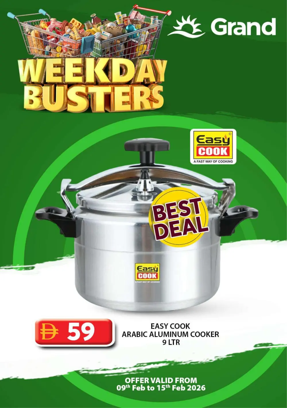 Weekday busters