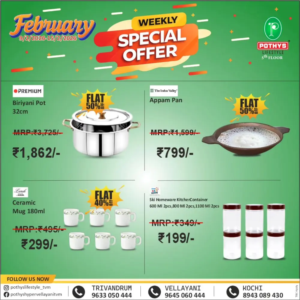 Weekly special offer