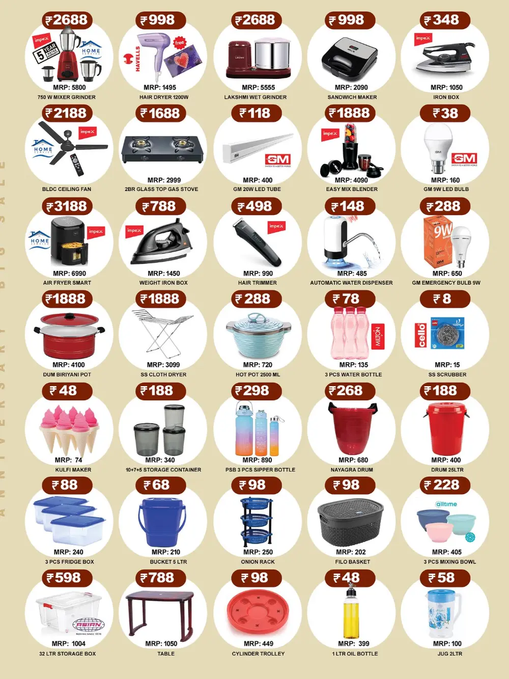 8th Anniversary big deals