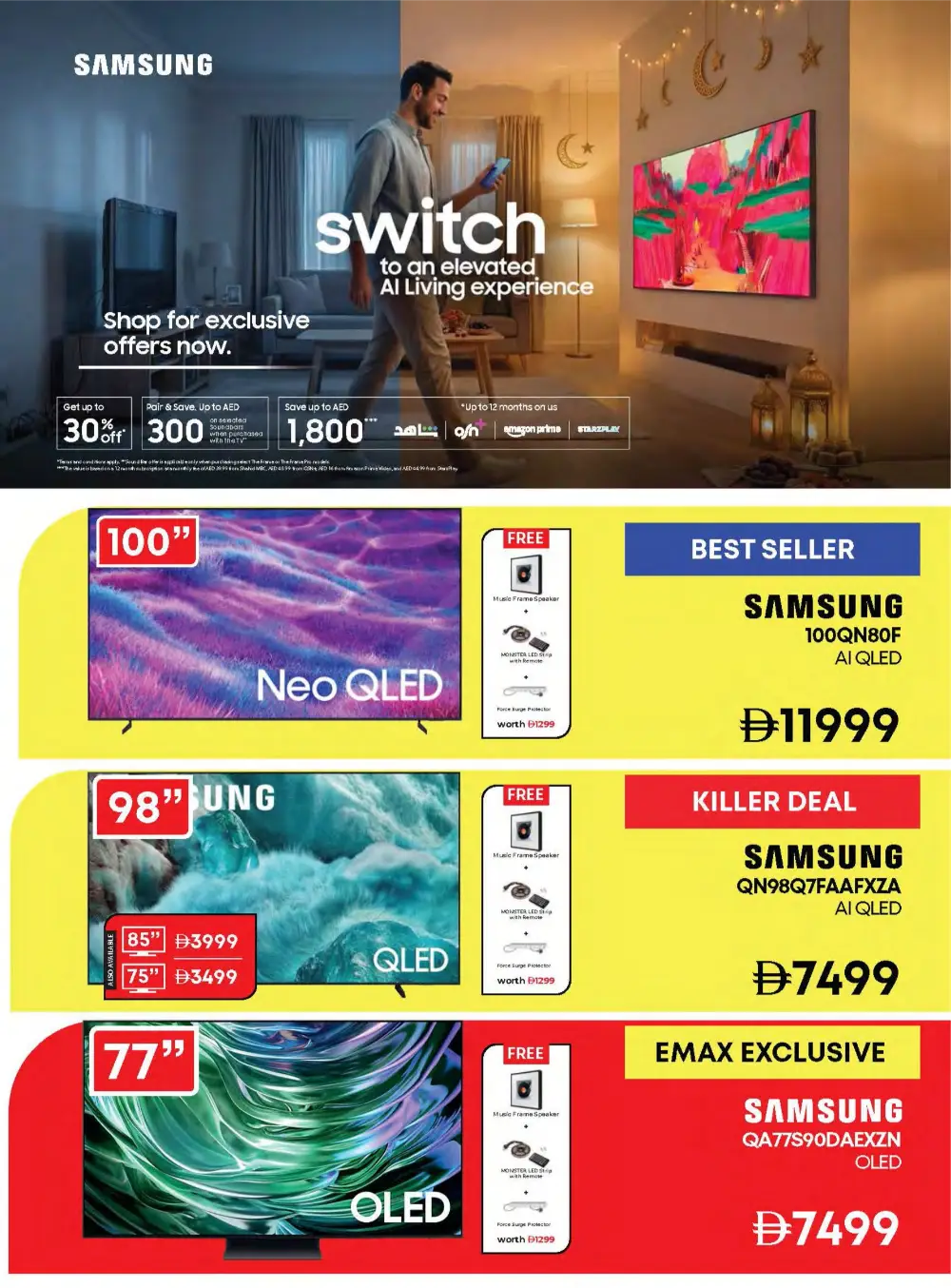 Ramadan Mega Deals! Save up to AED 3000 on iPhones & Tech