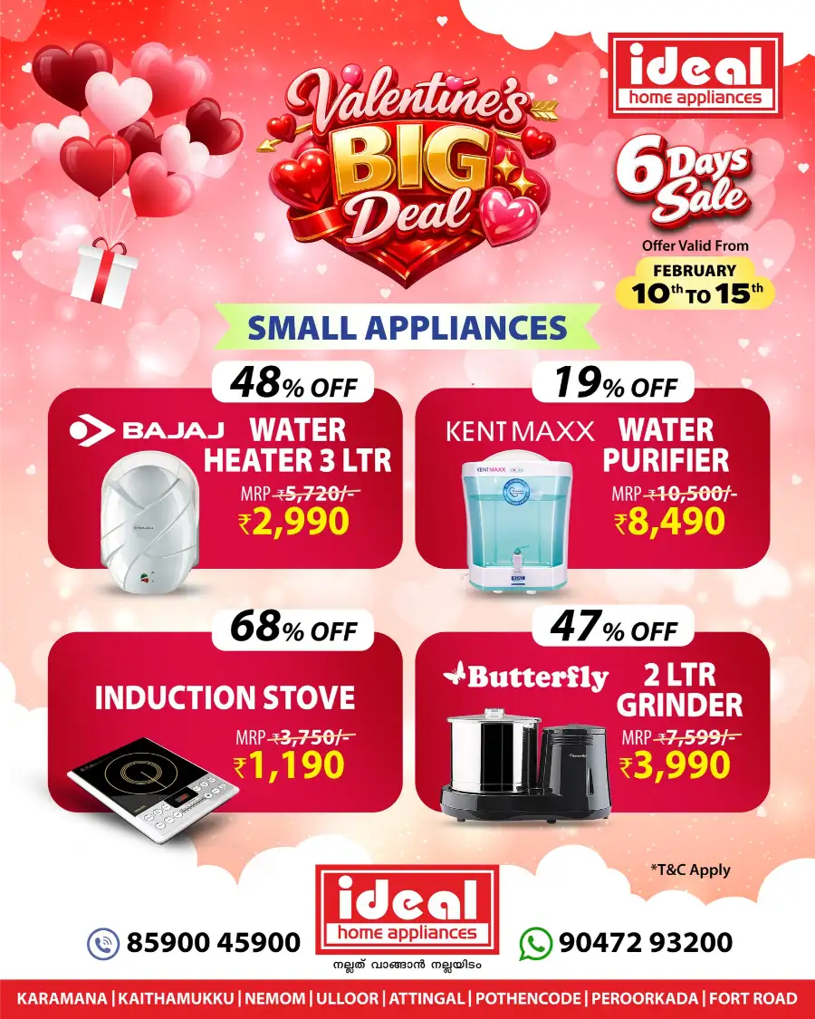 Valentine's Big Deal Sale – Up to 60% Off