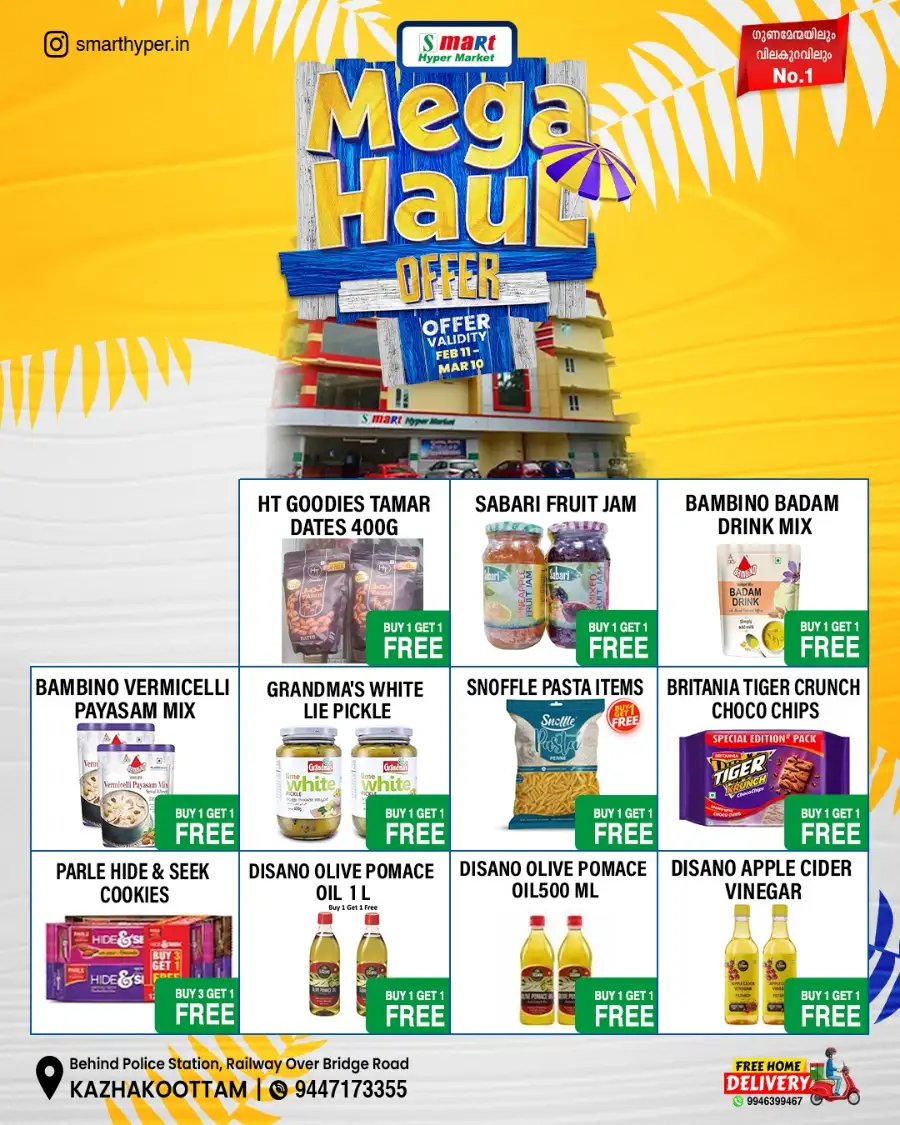 Mega Haul Sale & Grocery Offers Today