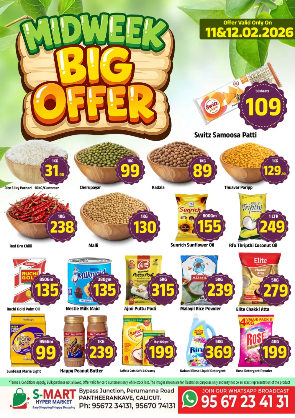 Midweek Big Offer