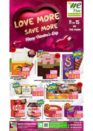 Valentine's Day Special Offers & Gift Deals 2026 In We Five Hypermarket Thrissur