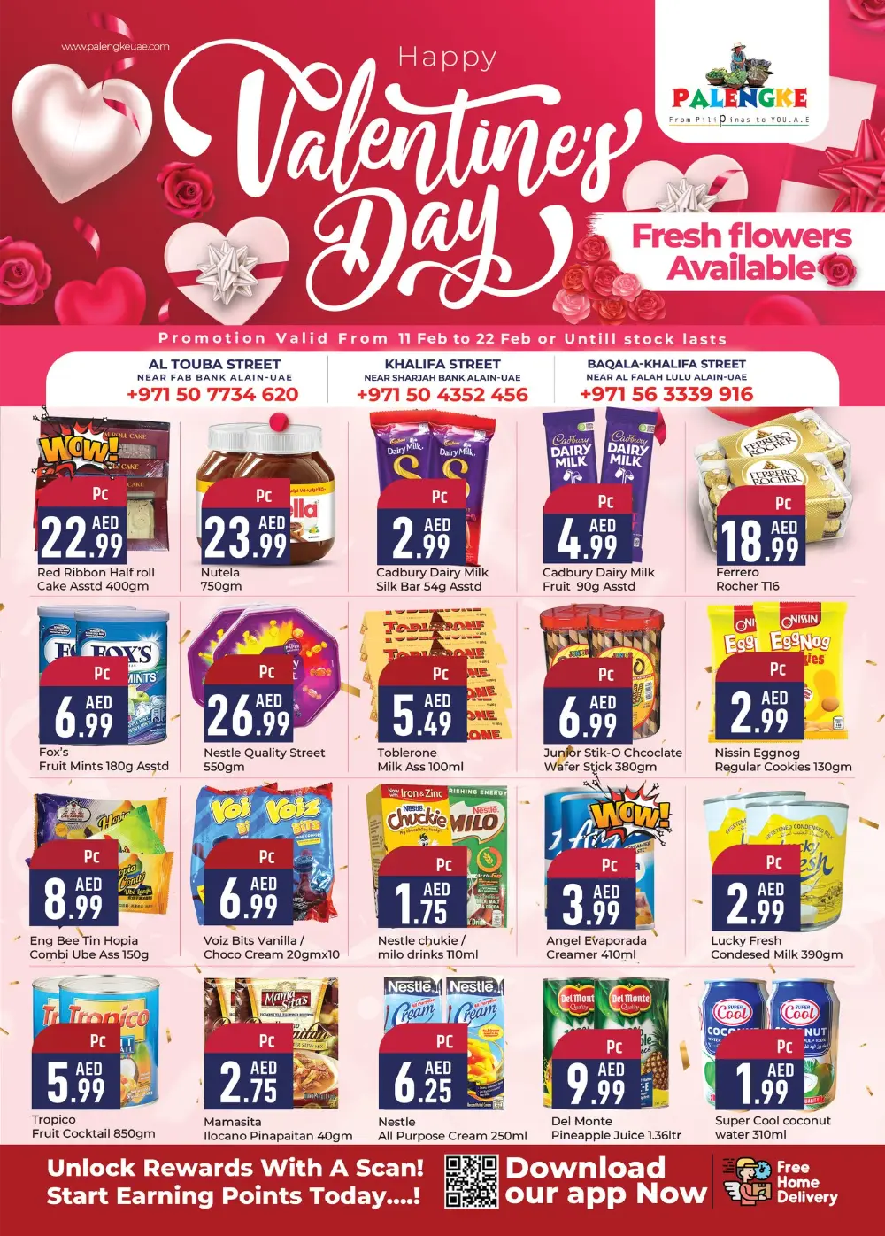 Valentine’s Day Sale & Kabayan Grocery Deals