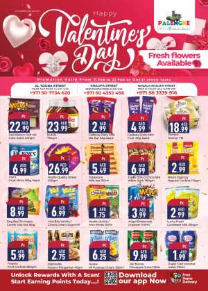 Valentine’s Day Sale & Kabayan Grocery Deals In Palengke Supermarket Al Ain