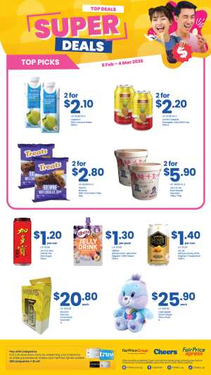 Deals - Super Savings on Snacks & Drinks Near You In Cheers Singapore