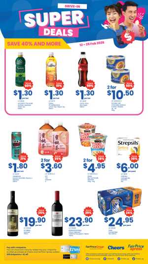 Esso Station Deals - Save 40% & More on Drinks & Snacks In Cheers Singapore
