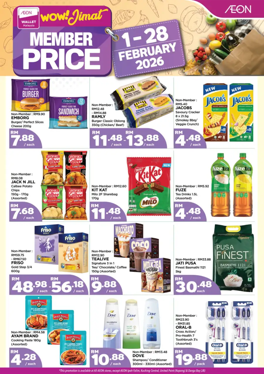 Monthly Promo: Member Specials & Grocery Deals Feb 2026