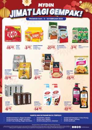 Promotions: Jimat Lagi Gempak In Mydin Malacca,Negeri Sembilan,Pahang,Penang