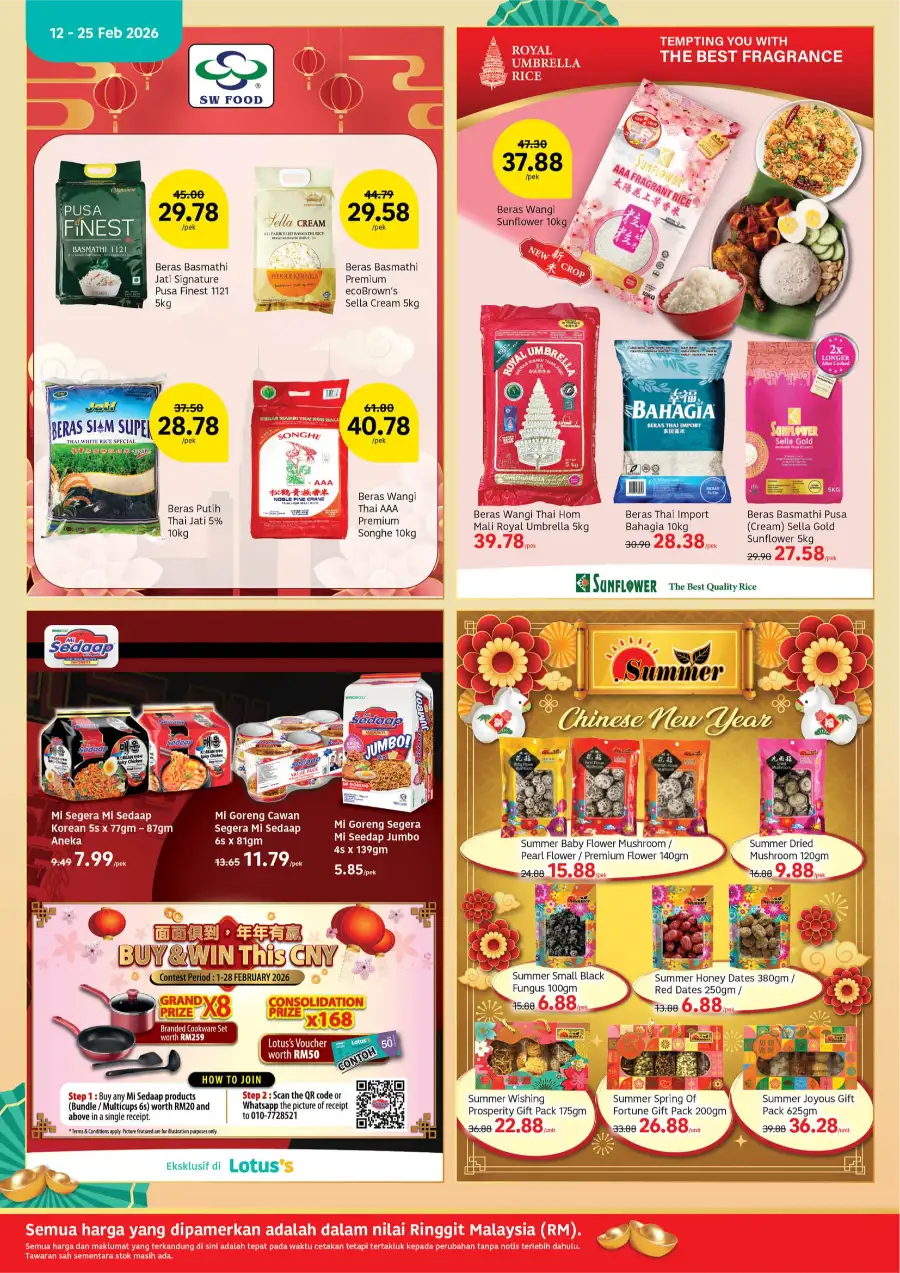 CNY Promotion 2026 | Ekstra Ong Sem Katalog & Member Deals