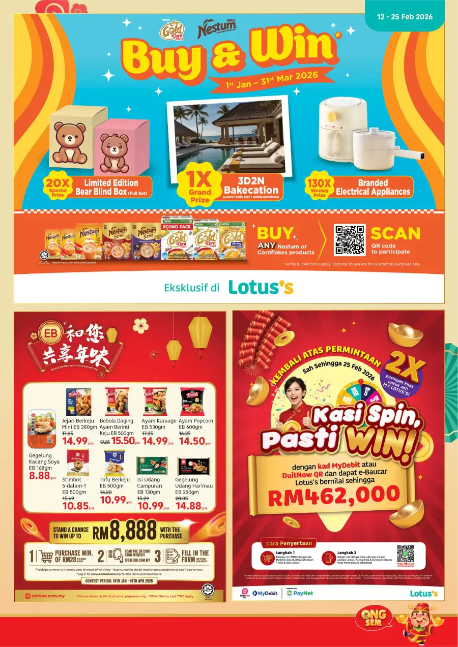 CNY Promotion 2026 | Ekstra Ong Sem Katalog & Member Deals