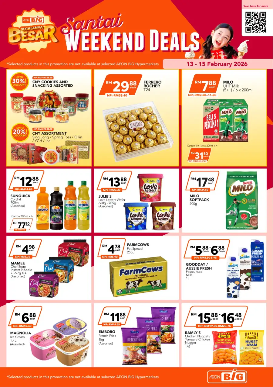 Weekend Deals: 13-15 Feb 2026 Promotion Catalog