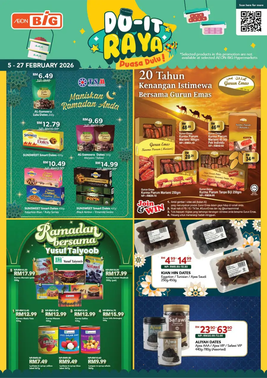 Ramadan & Raya 2026 Promotions
