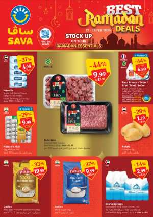 Best Ramadan Essentials & Valentine's Deals Feb 12-18 In SAVA Dubai,Abu Dhabi,Sharjah / Ajman,Al Ain,Fujairah,Ras al Khaimah
