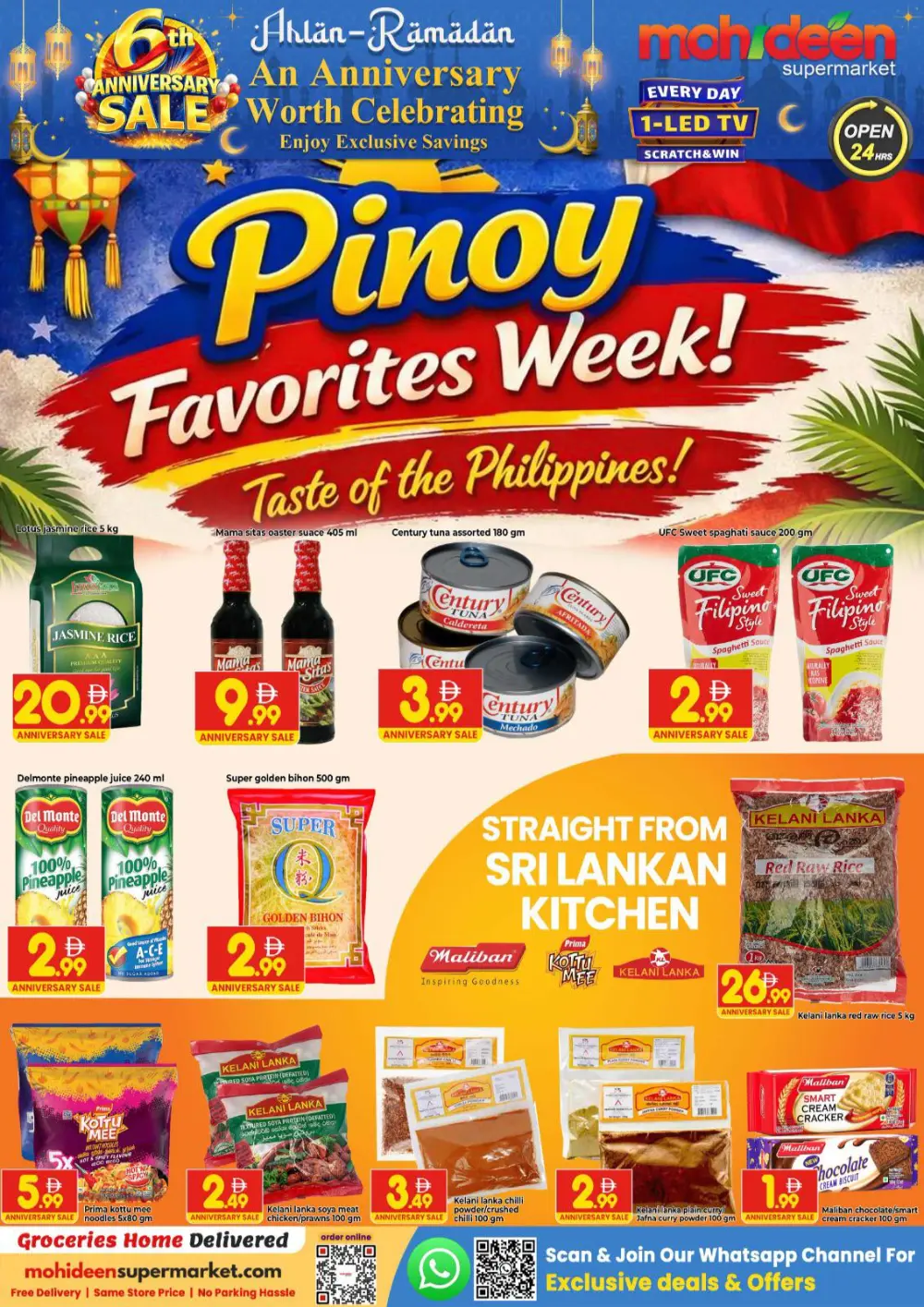 6th anniversary sale