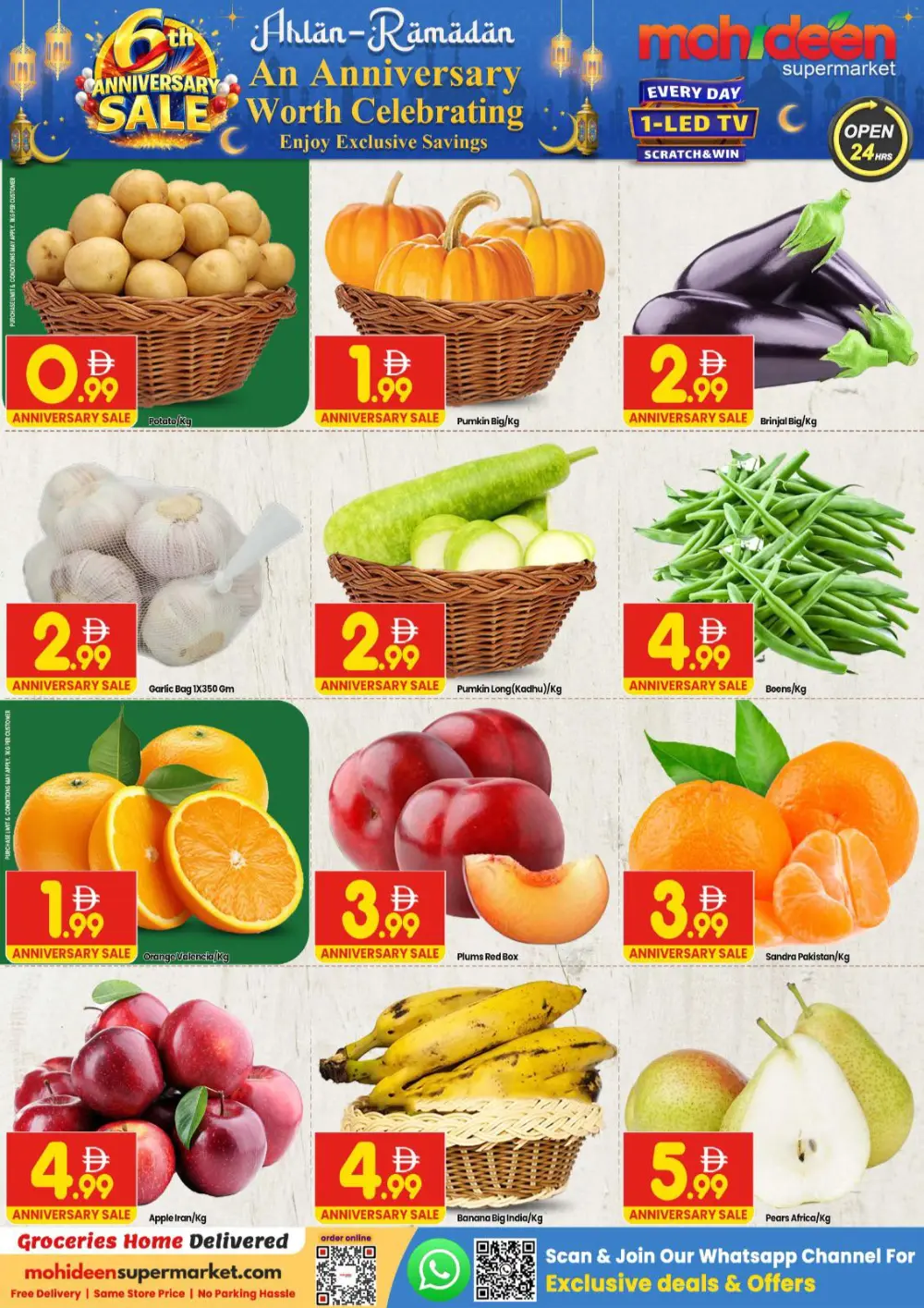 6th anniversary sale