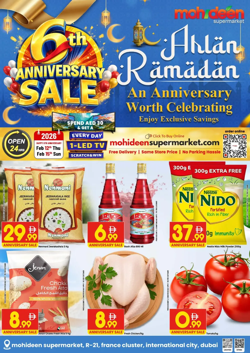 6th anniversary sale