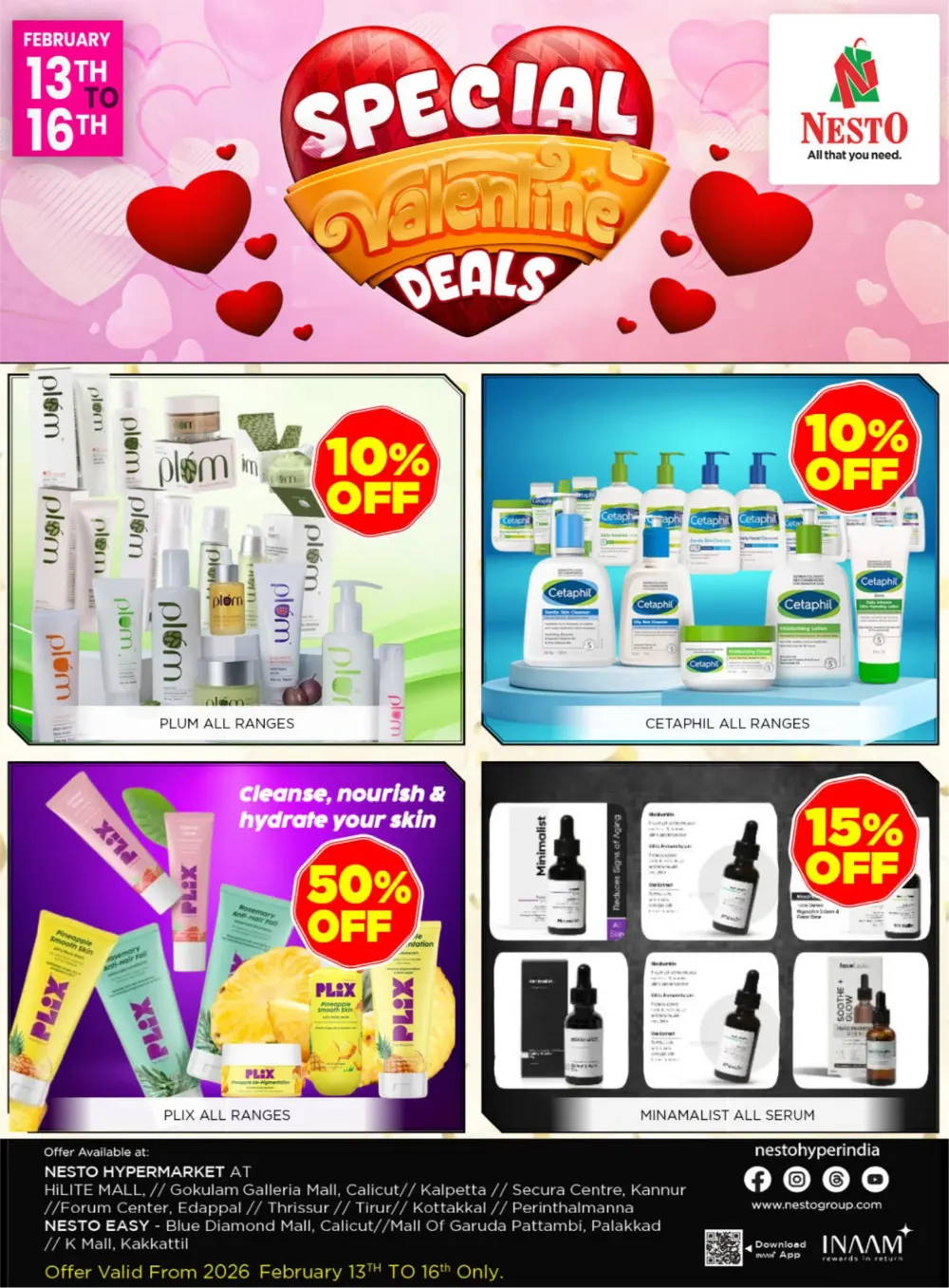 Valentine’s Day Sale 2026: Up to 50% Off Beauty & Perfumes