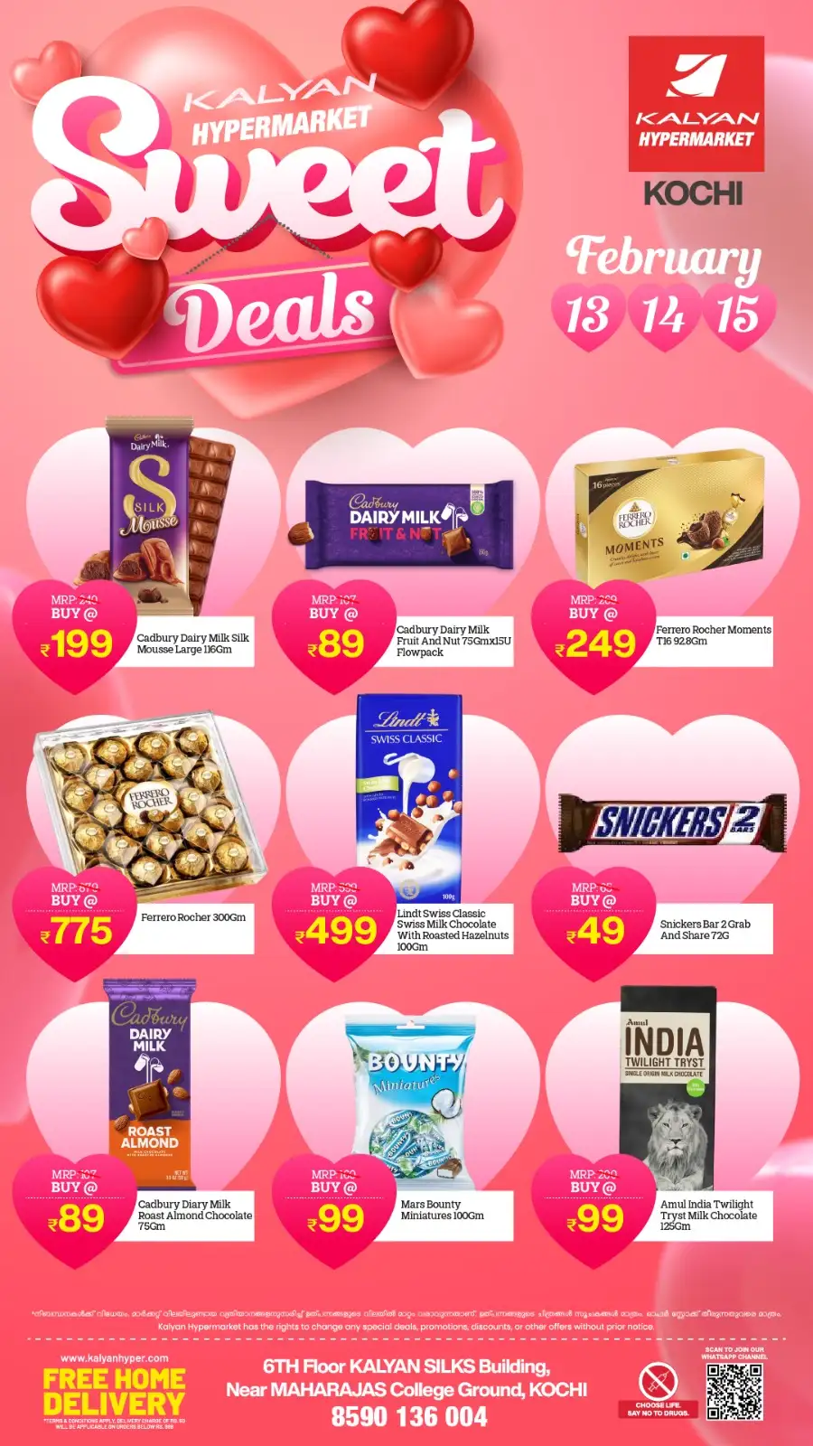 Valentine’s Sweet Deals & Grocery Offers