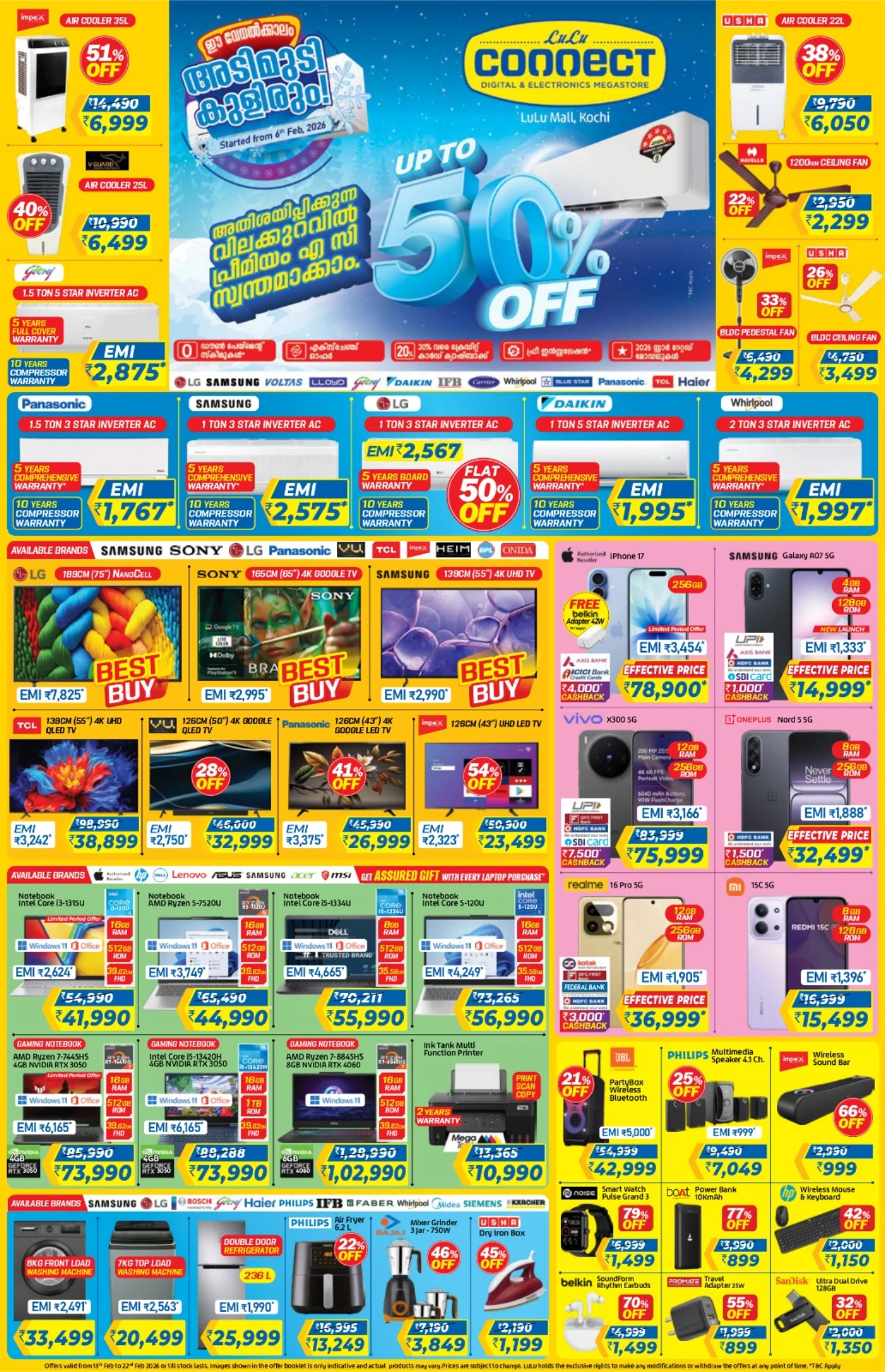 Electronics Offers & AC Sale 2026