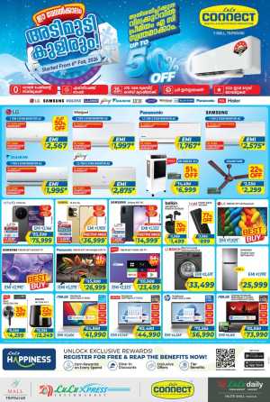 Up to 50% Off ACs & Electronics Offers In Lulu Xpress Thrissur