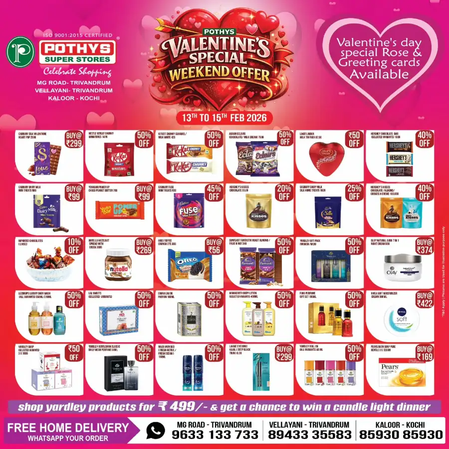 Valentine's Special Weekend Offers 2026