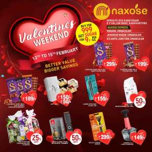 Valentine's day offer In Naxose Kottayam