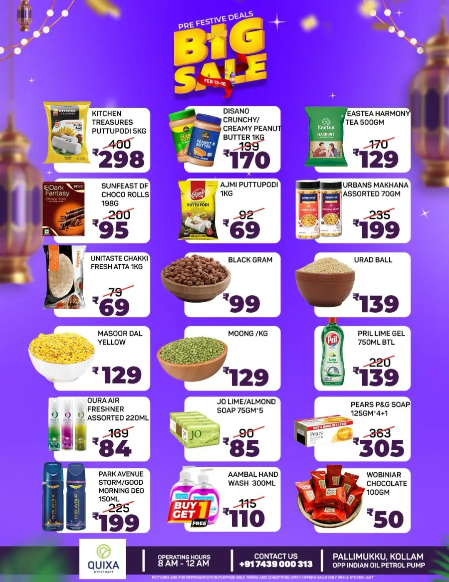 Big Sale & Ramadan Food Kits at Pallimukku