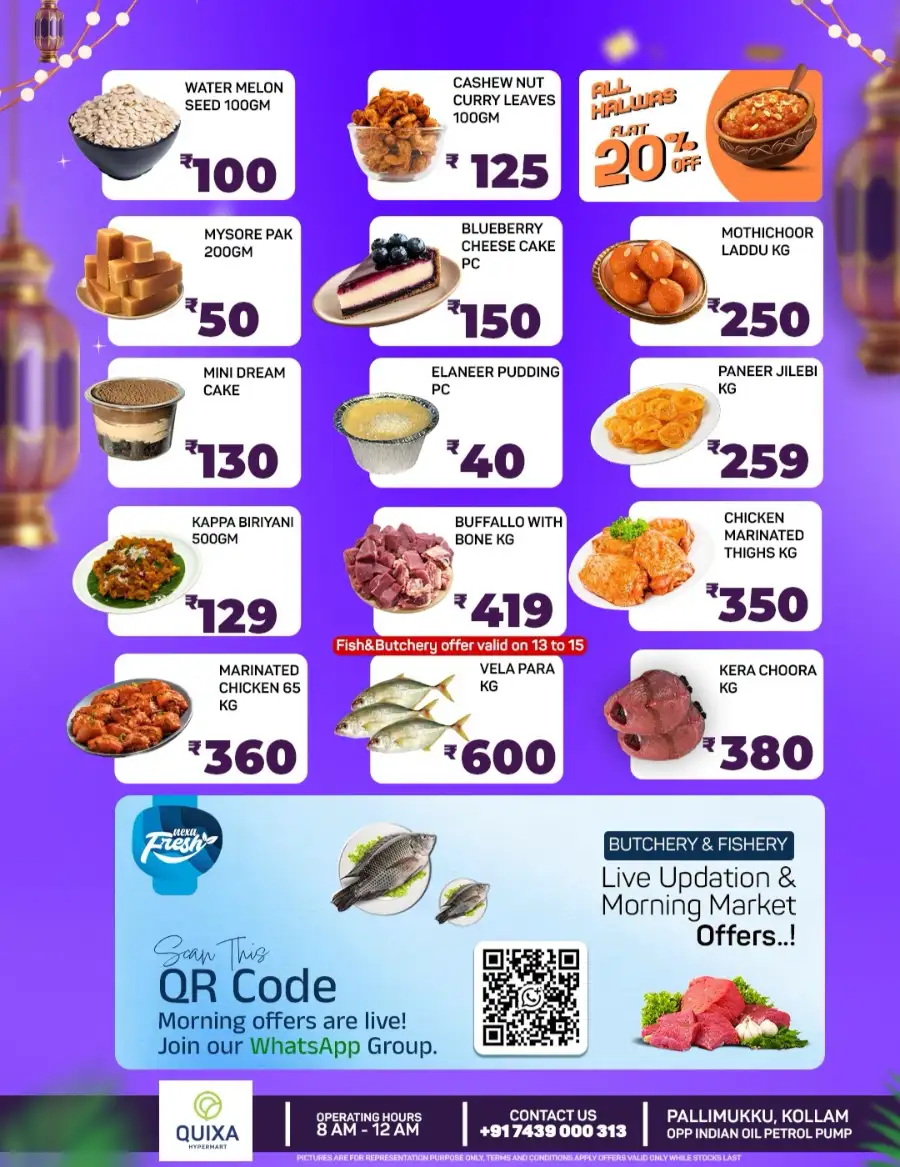 Big Sale & Ramadan Food Kits at Pallimukku