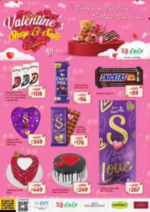 Valentine’s Day Sale & Gift Offers 2026 In Lulu Hypermarket Calicut