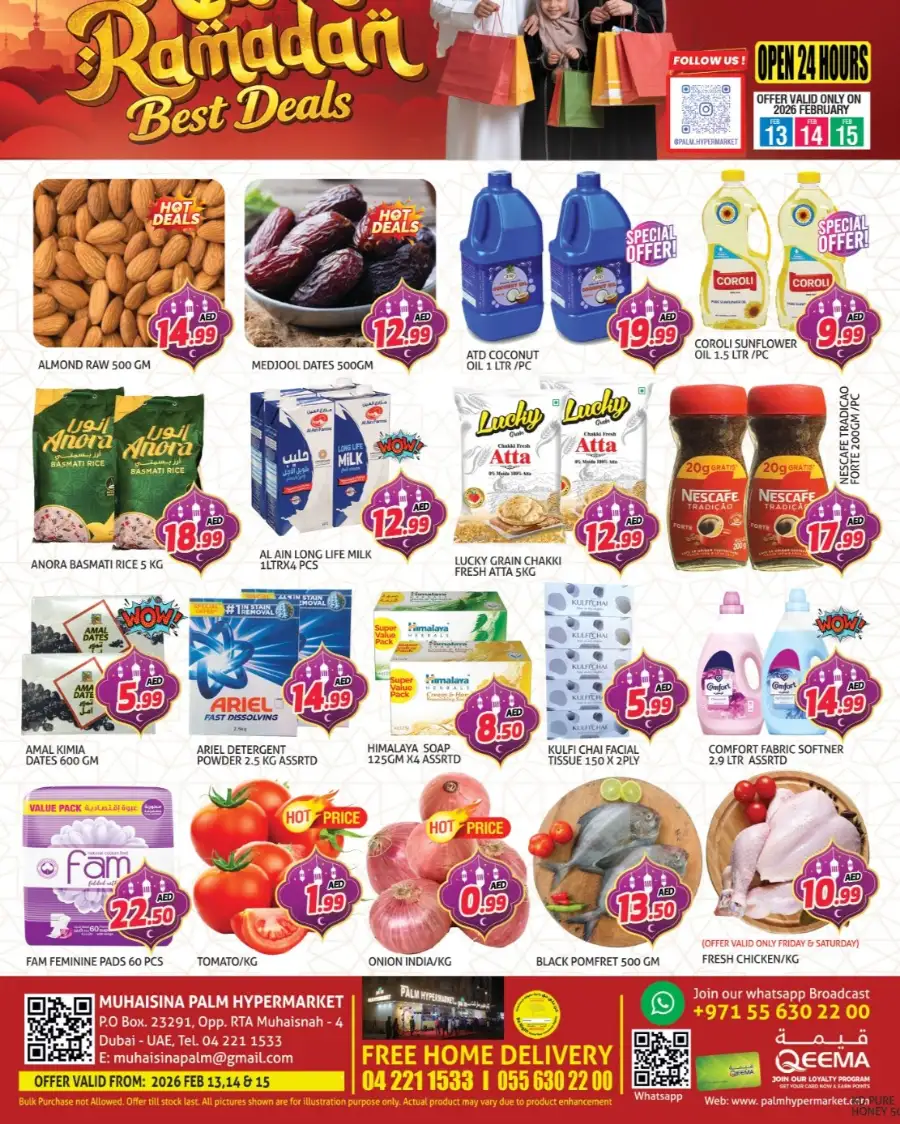 Ramadan Deals & Fresh Offers Feb 13-15