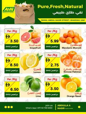 Fresh deals In Abdulla & Nasir Supermarket Sharjah / Ajman