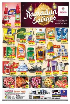 DIP 2 | Ramadan Savings & Electronics Offers 2026 In Mango Hypermarket Dubai