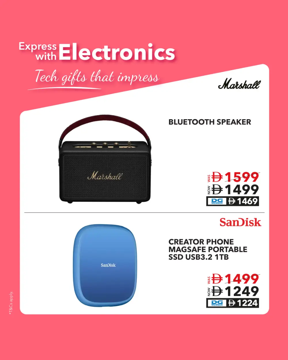 Tech Gifts & Electronics Offers - Best Deals 2026