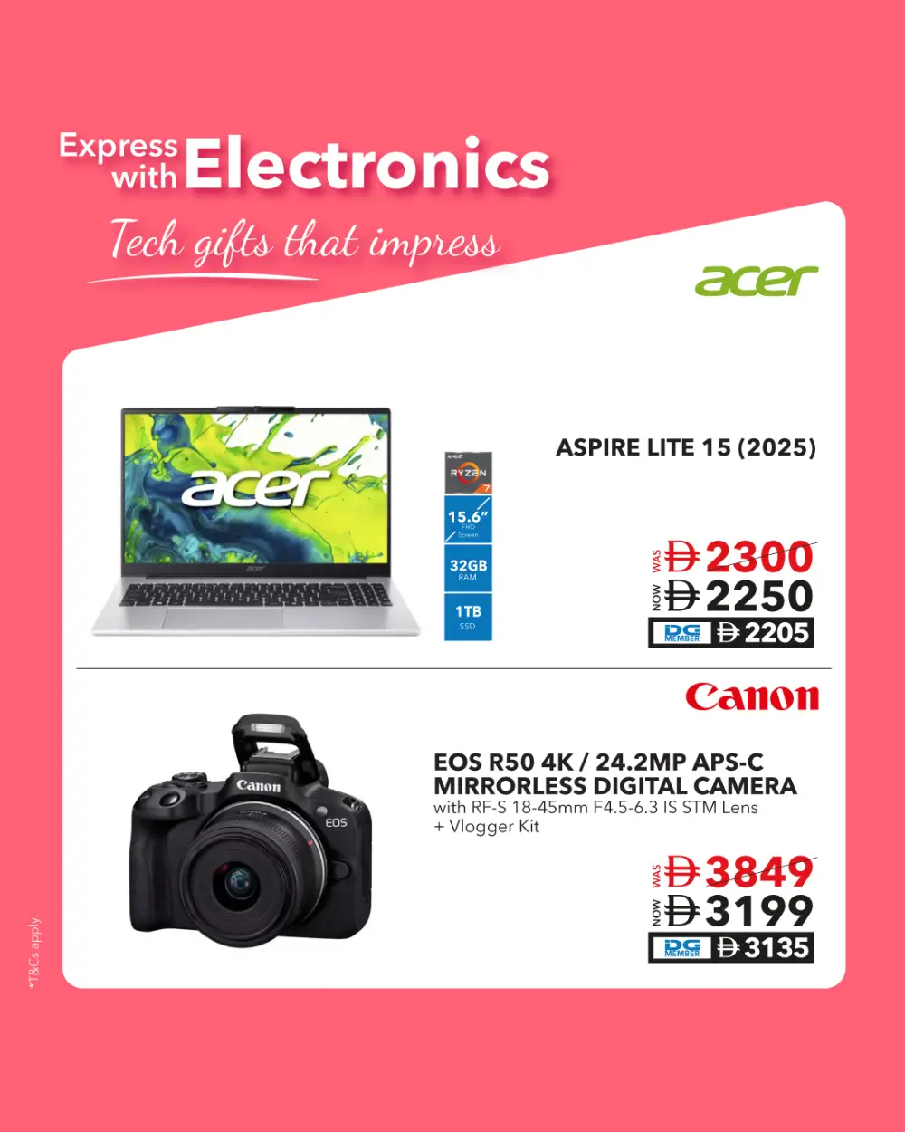 Tech Gifts & Electronics Offers - Best Deals 2026