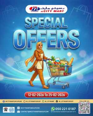 Special Offers from 1 AED | Grocery & Fashion Deals In M City Mart Dubai
