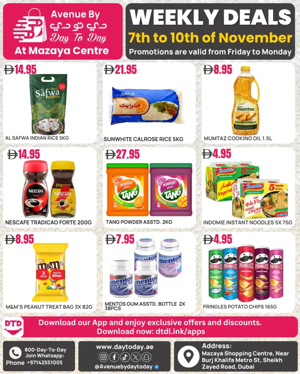Ramadan Kareem Grocery Offers at Mazaya Centre