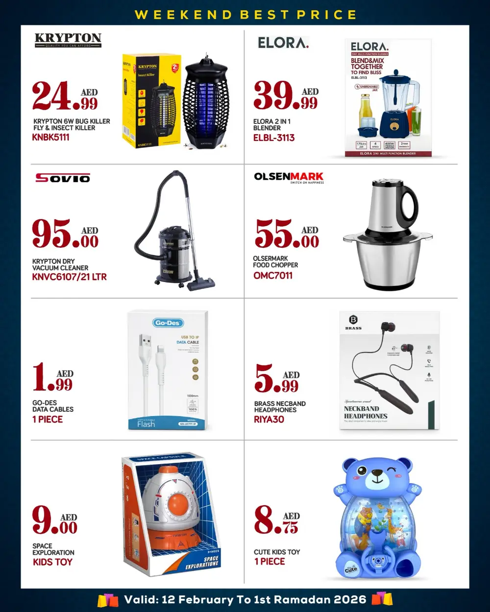 Ramadan 2026 Mega Sale & Weekend Best Price