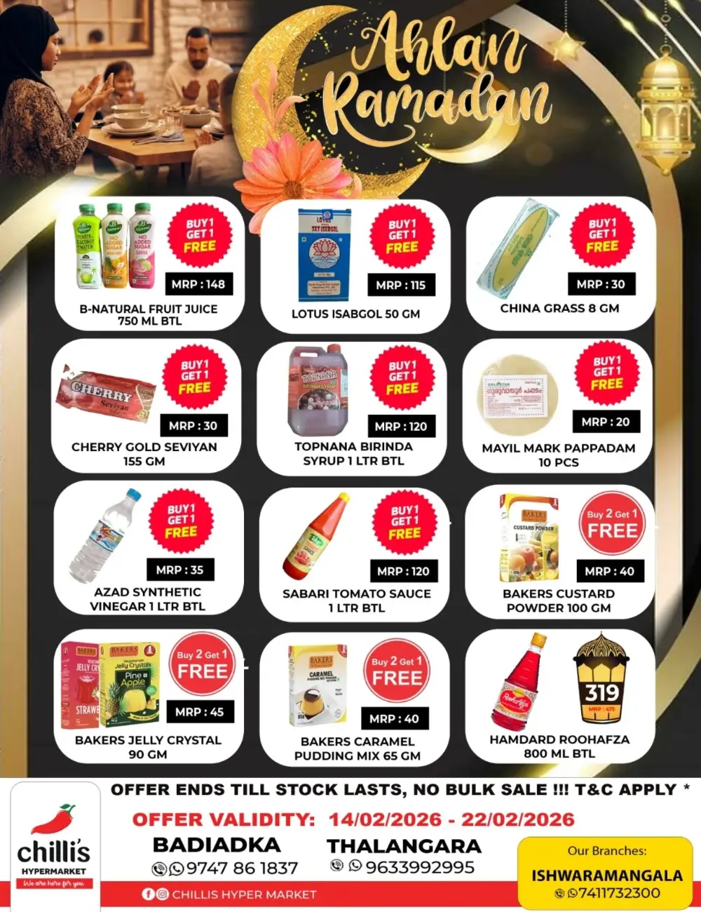 Ahlan Ramadan & Fruit Market Offers