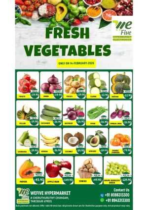 Fresh deals In We Five Hypermarket Thrissur