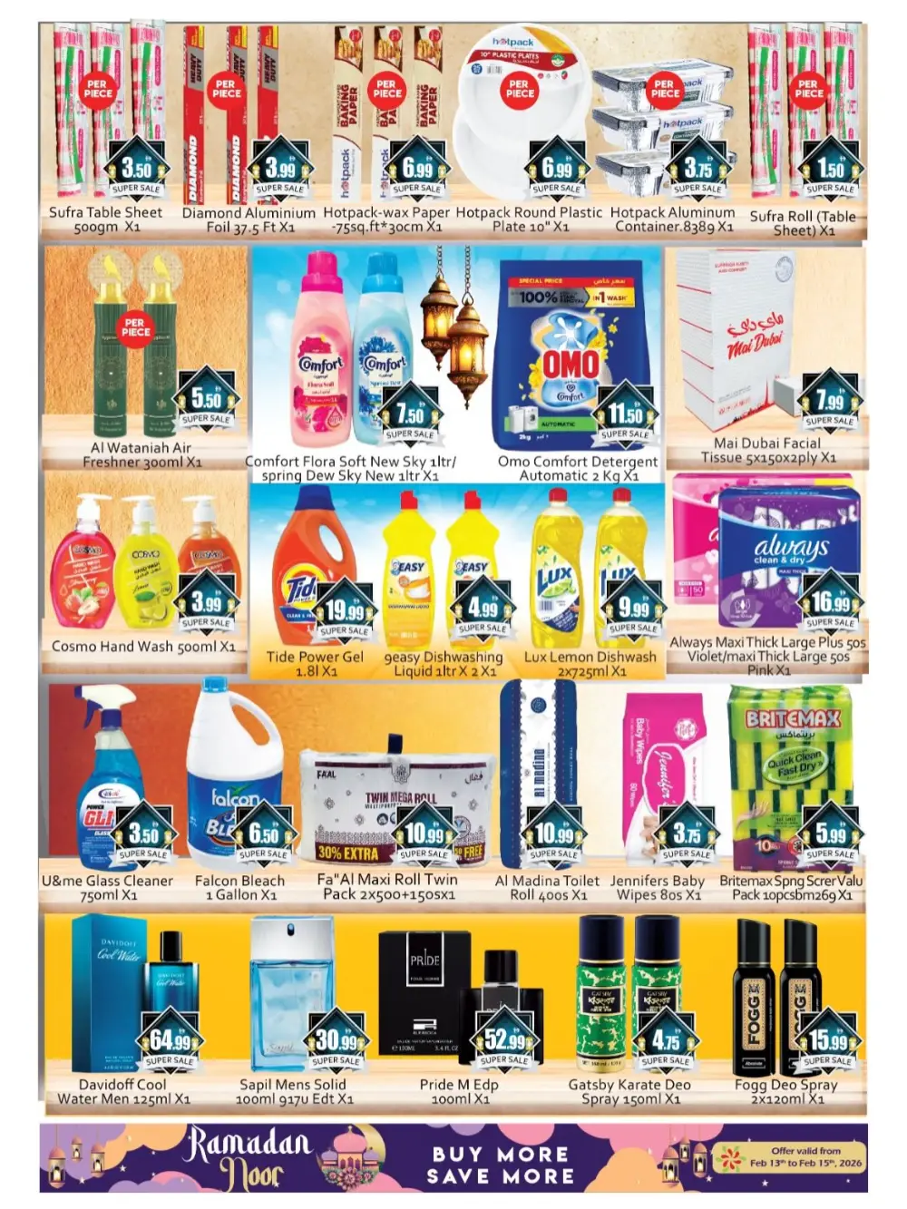 Ramadan Noor Offers & Supermarket Deals