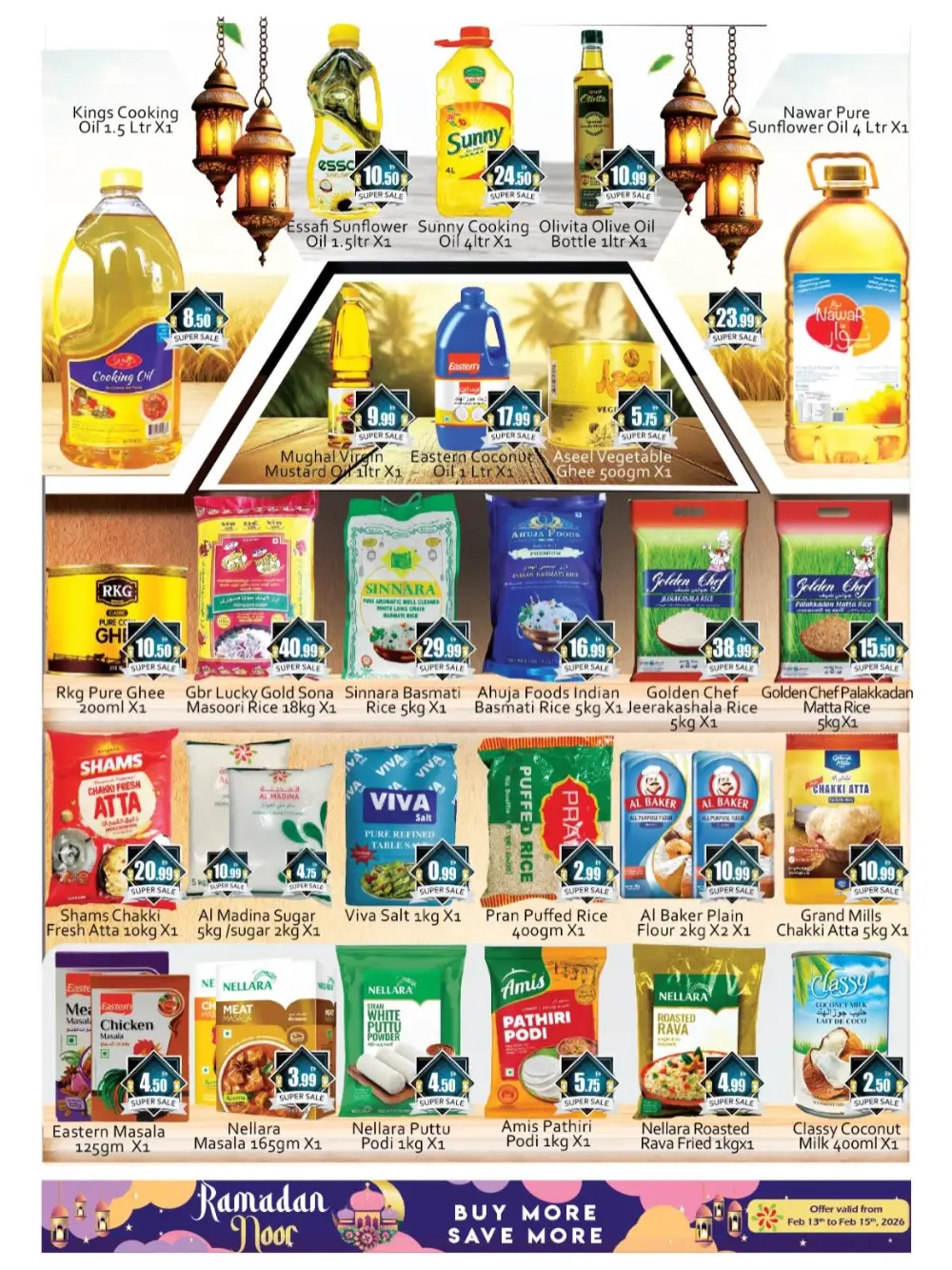 Ramadan Noor Offers & Supermarket Deals